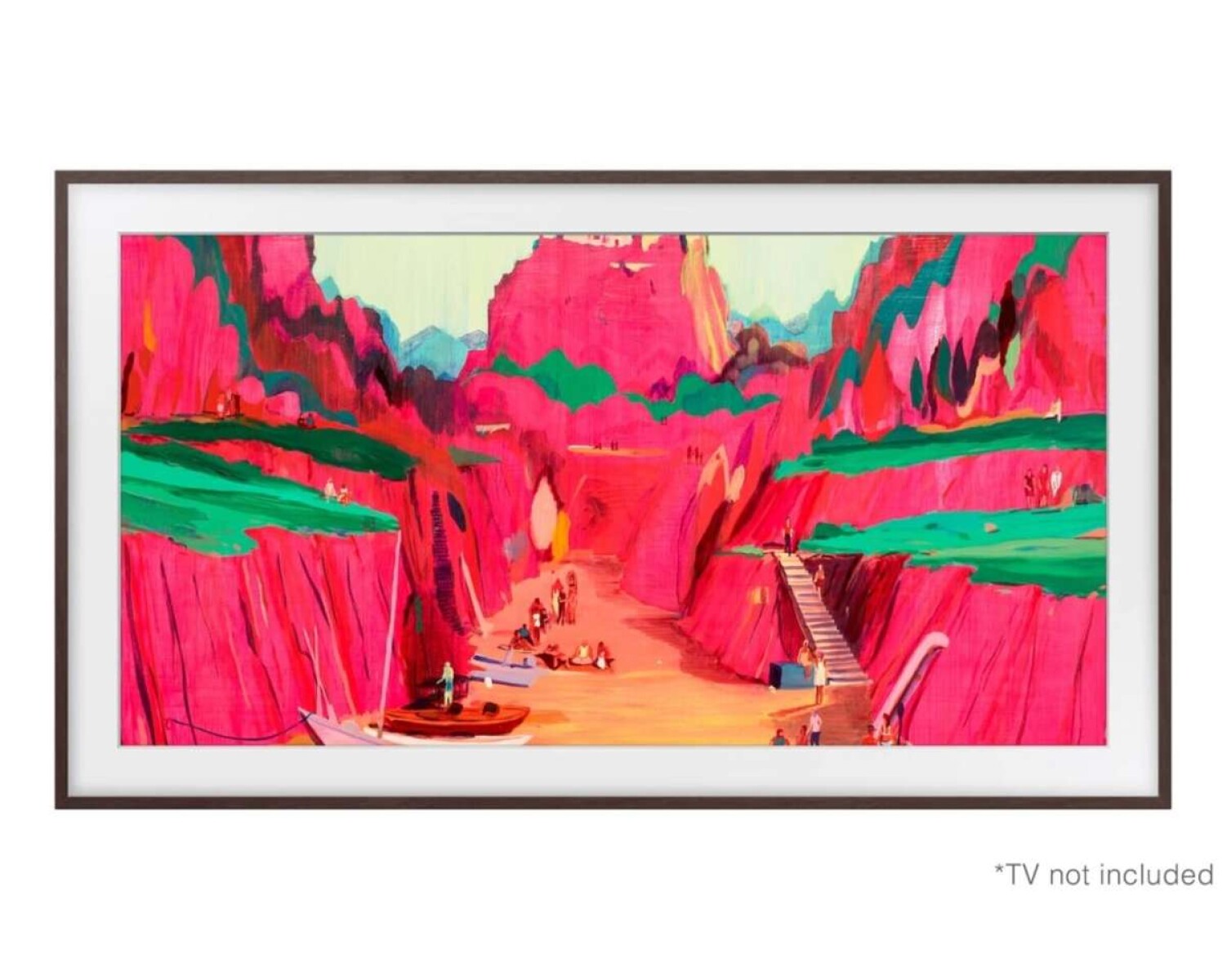 Samsung Marco TV frame 65¨ - Brown 