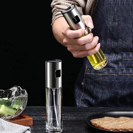 Aceitera Vinagrera Vidrio Con Spray Pulverizador 100ML Aceitera Vinagrera Vidrio Con Spray Pulverizador 100ML