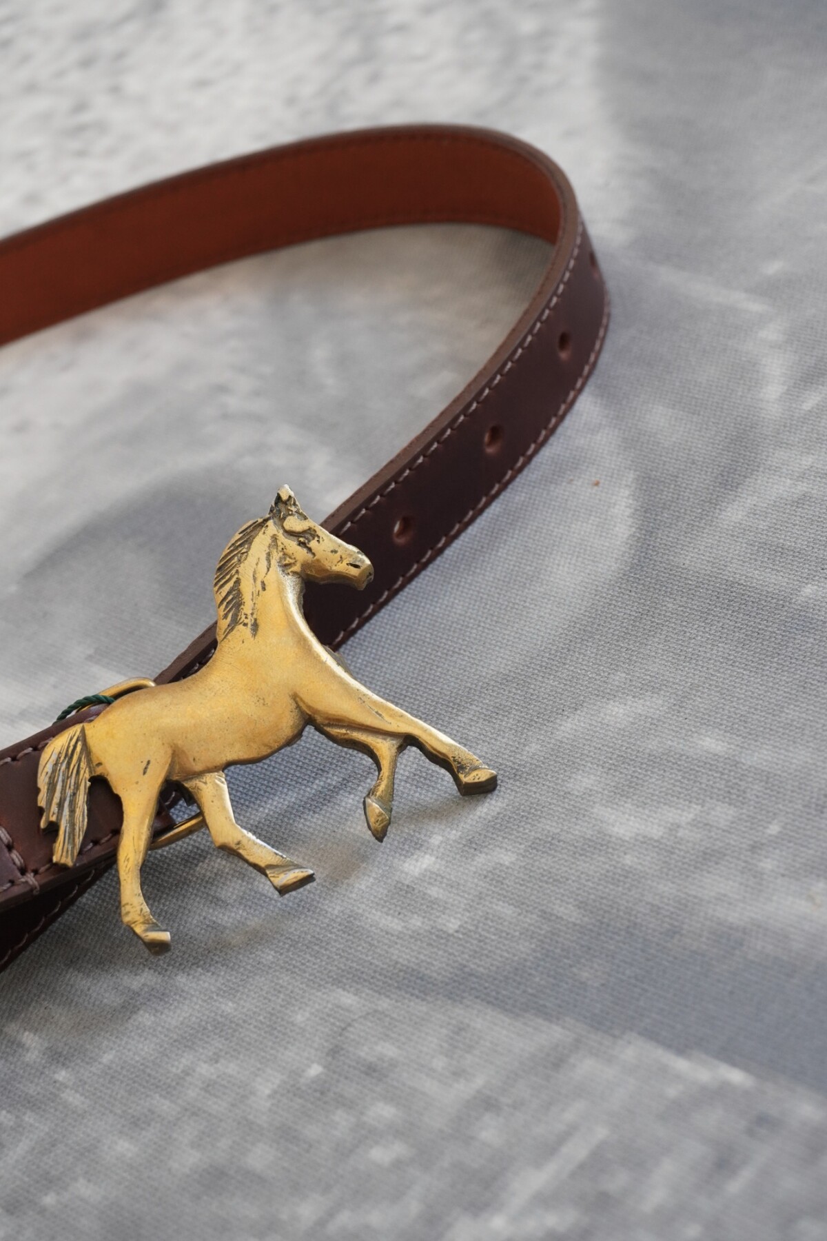 Horsy Belt Chocolate