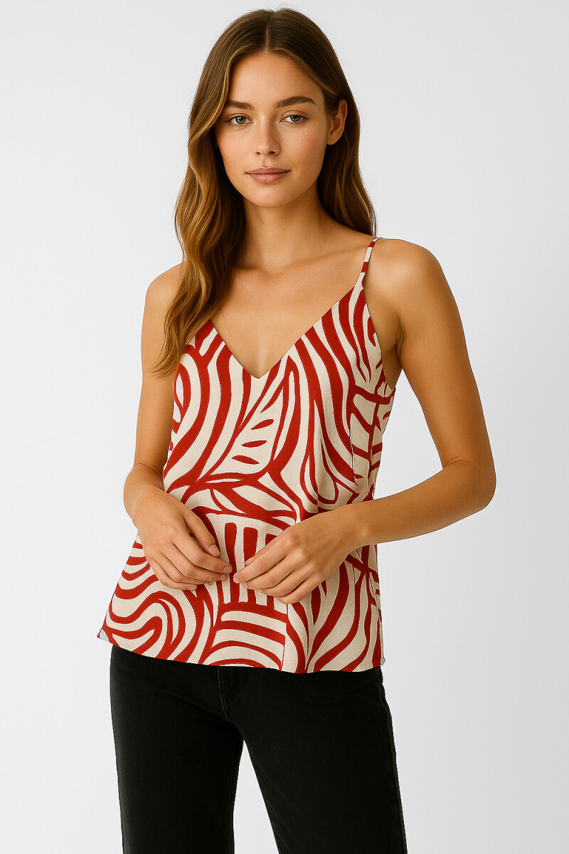 Musculosa Izzi - Estampado 1 