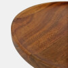 BANDEJA RED MADERA C/BASE 21.5X9.5CM Unica