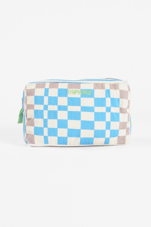 PREVENTA Estuche damero multicolor