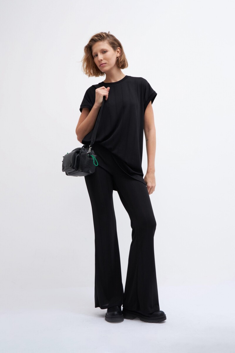 Legging flare negro