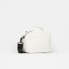 Mini Bag Rubber En Efecto Cuero Blanco