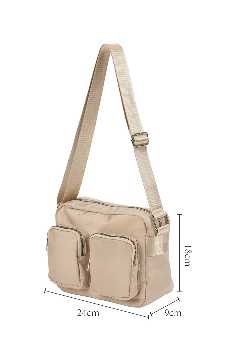Bandolera Triana Beige