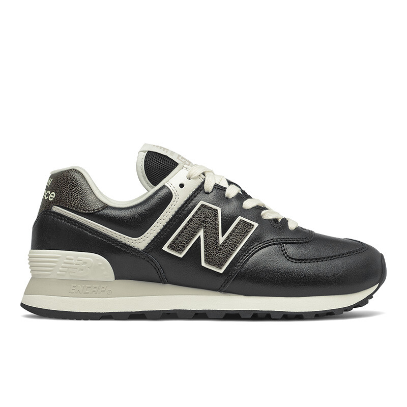 Championes New Balance de Dama - WL574PL2 BLACK/WHITE