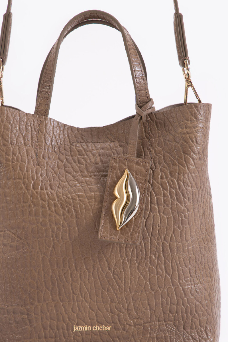 TOTE KISSES SMALL Vison