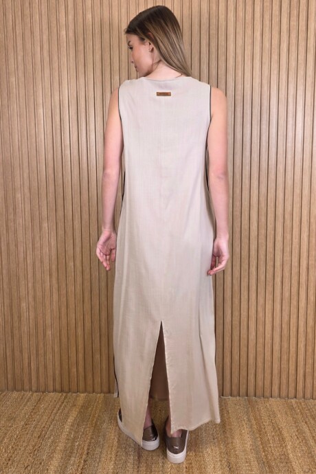 Vestido Mula Beige