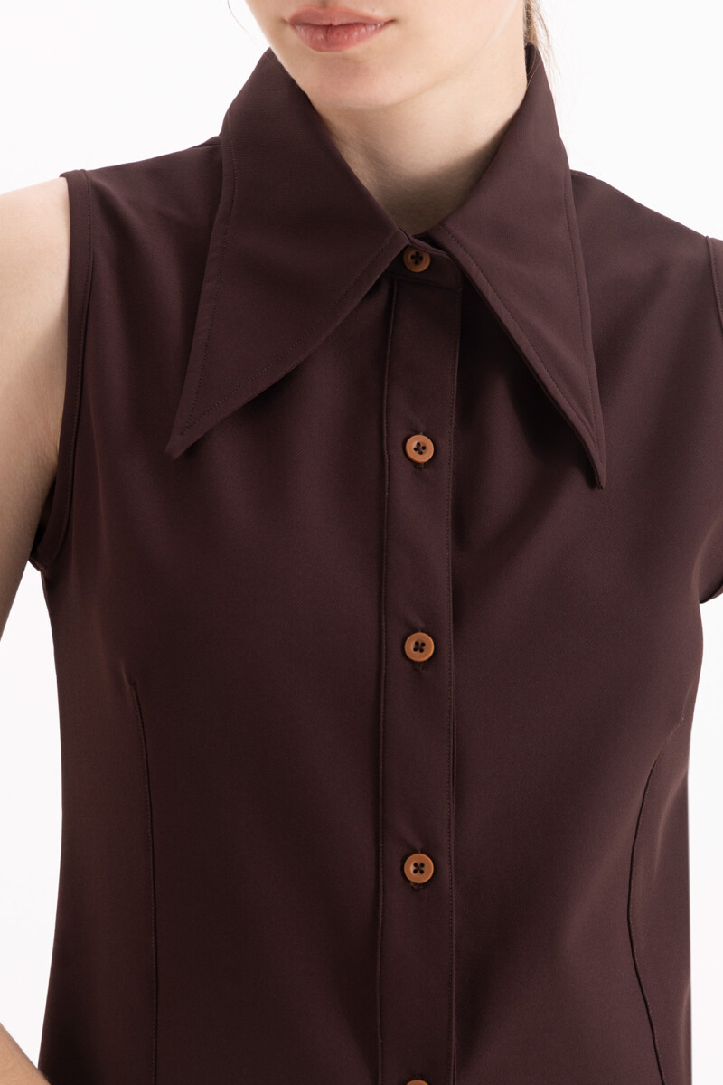 CAMISA COCO Chocolate