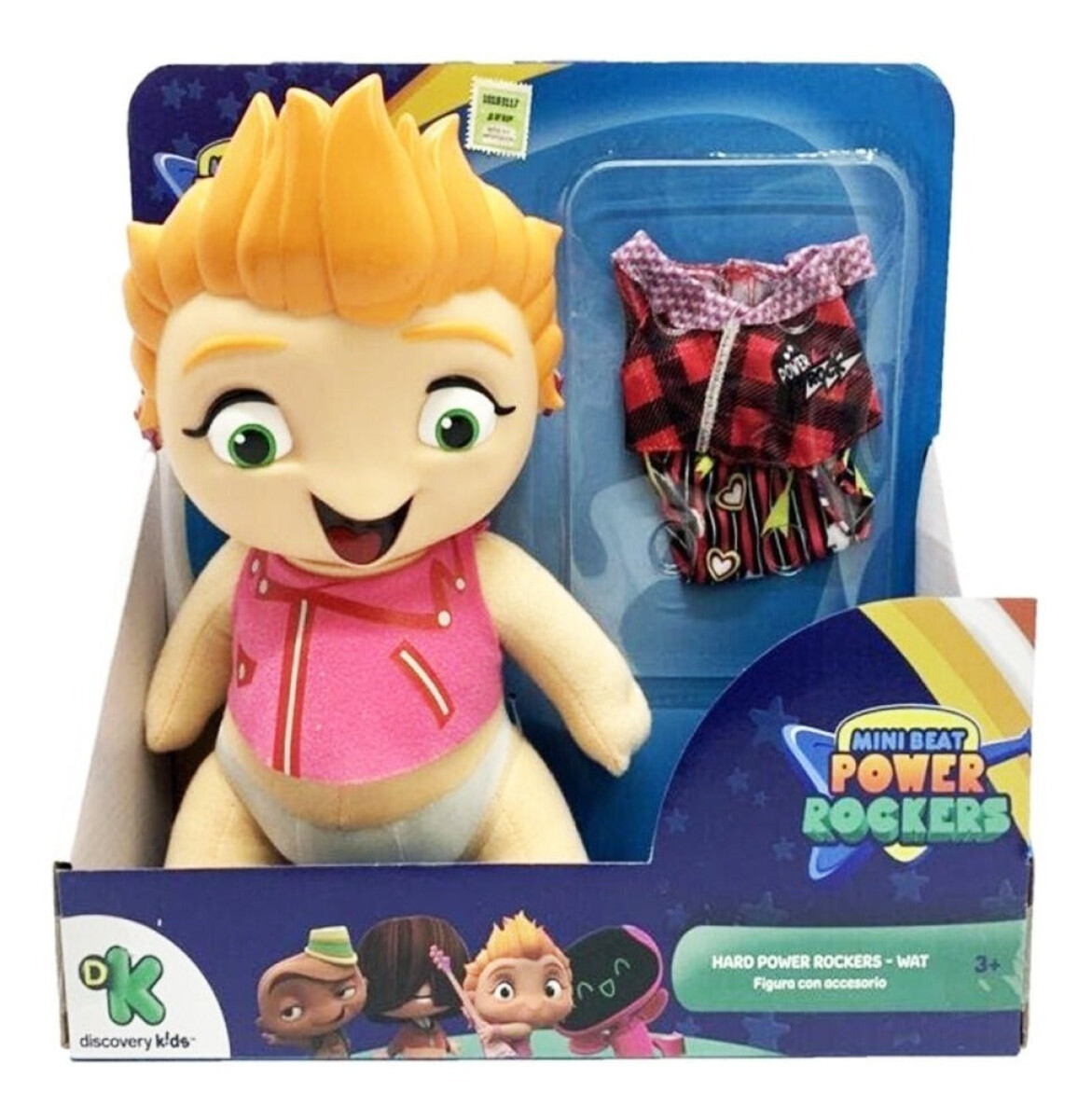 Muñeco Peluche Mini Beat Power Rockers 