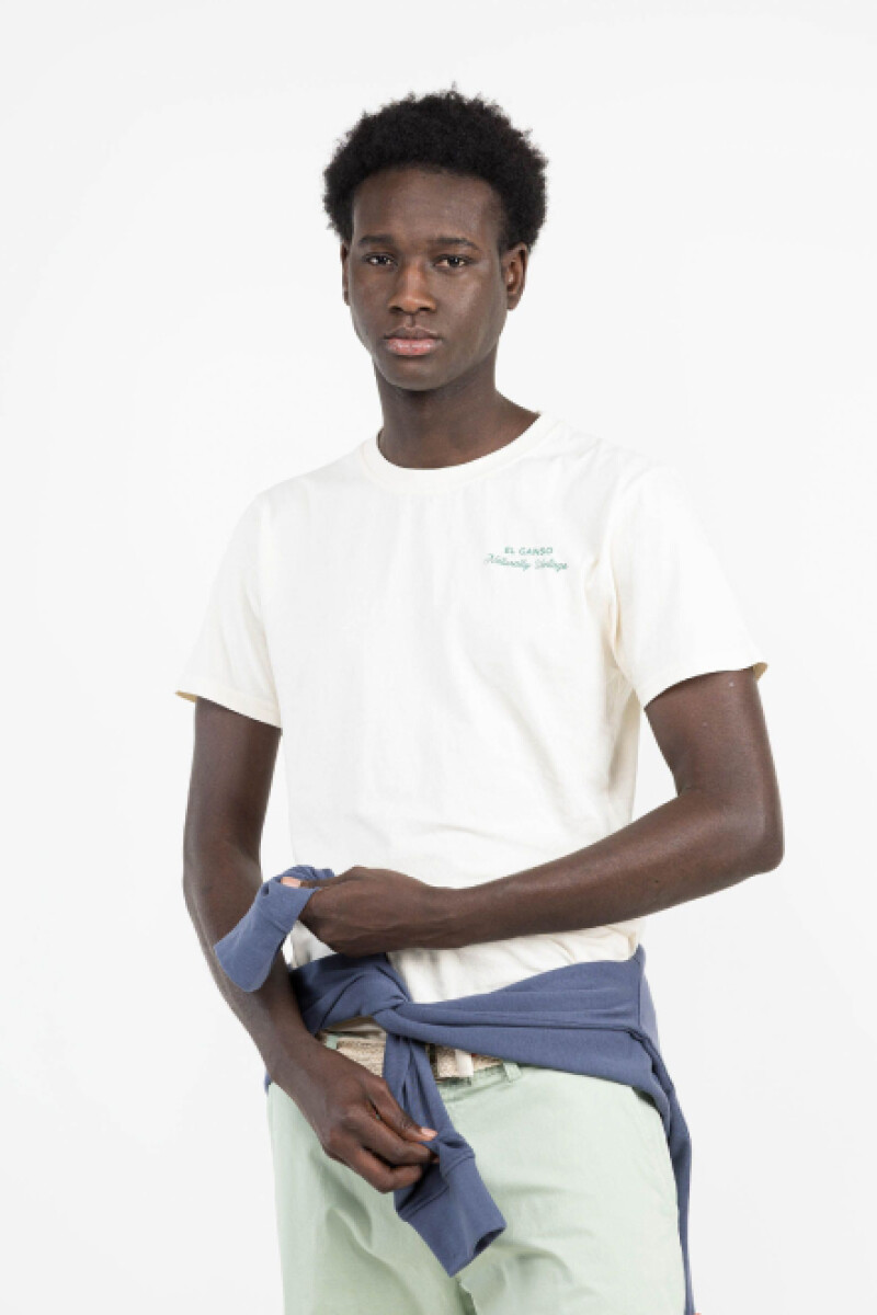 Camiseta El Ganso - Tinte Natural Crudo
