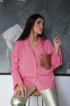 Pocket Shirt Chicle Cuero