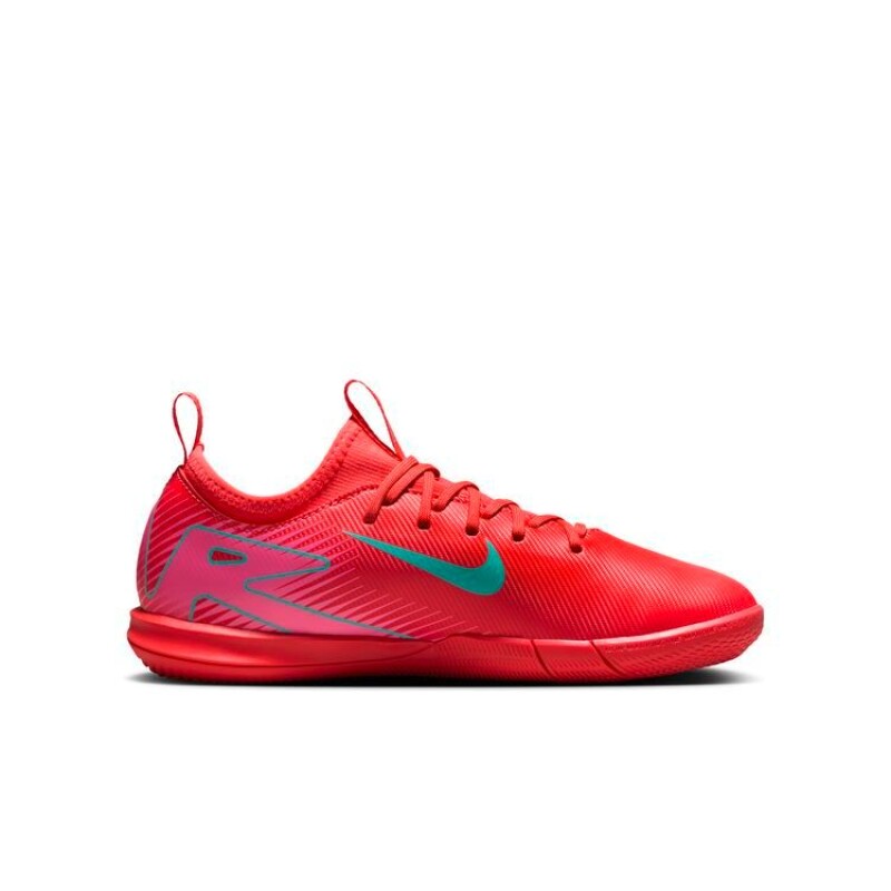 Championes de fútbol Jr Zoom Vapor 16 Academy de Niños Rosado