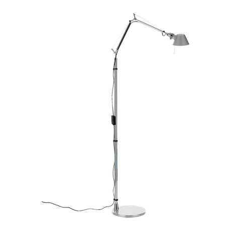 Lámpara de Pie decorativa charlotte Lámpara de Pie Charlotte Plateado