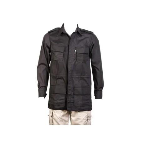 Camisaco chaqueta con protección UV50 - Fox Boy Negro