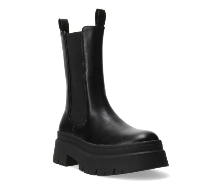Bota QUEBEC tipo chelsea con elásticos Black