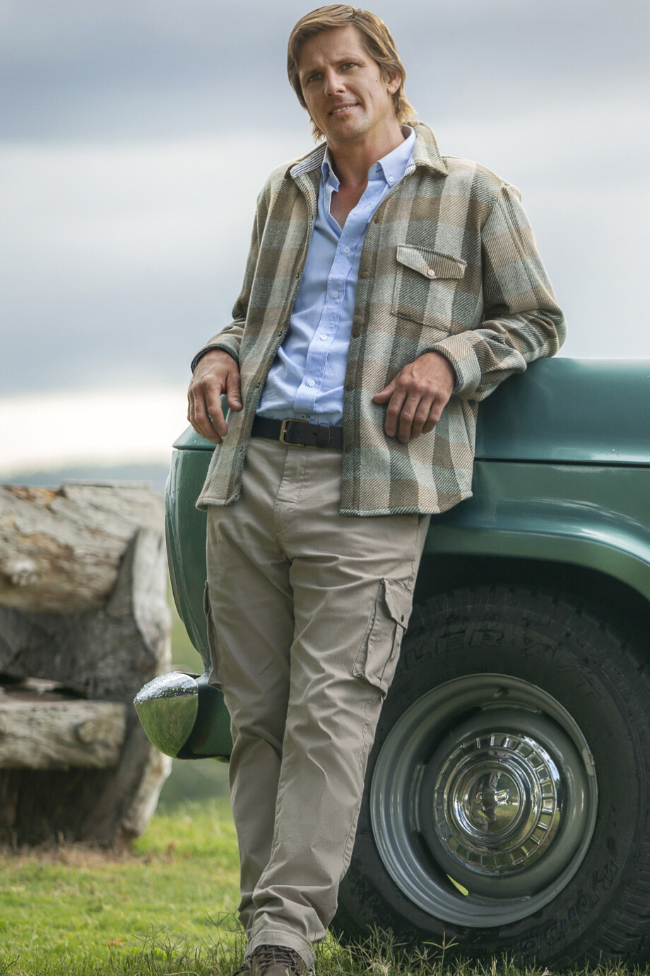 Pantalón cargo Federico Beige
