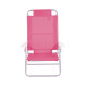 Set X 2 Sillas Summer 6 Posiciones Aluminio ROSADO