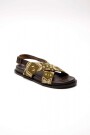 MALI BEADED SANDAL Vison