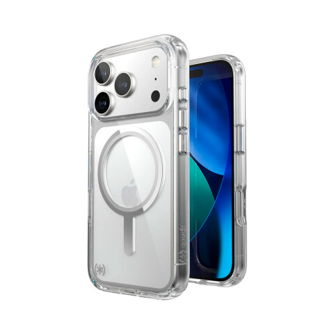 Speck Funda Presidio Perfect MagSafe para 17 Pro Max - Clear Speck Funda Presidio Perfect MagSafe para 17 Pro Max - Clear