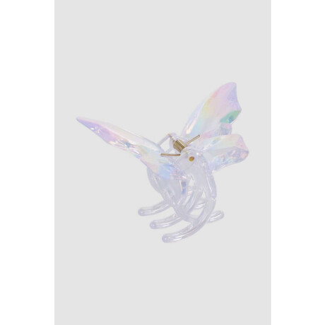 Pinza de pelo mariposa tecnicolor Variante unica