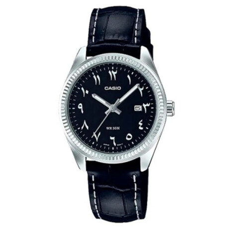 Reloj CASIO LTP1302L-1B3VDF en Cuero Negro Esfera 34mm 0