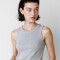 Musculosa Biltom Gris Melange Oscuro