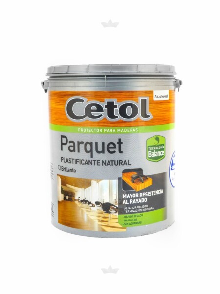 CETOL PARQUET PLASTIFICANTE BRILLANTE - 4 LTS. N/A
