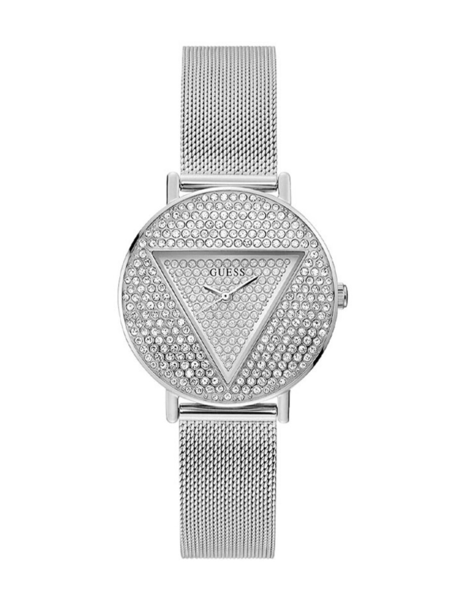 Reloj GUESS CRYSTAL Acero Plateado Esfera 36mm 