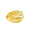 Anillo Hilos -Oro bajo-Sin piedra-AN8236 sinpiedra
