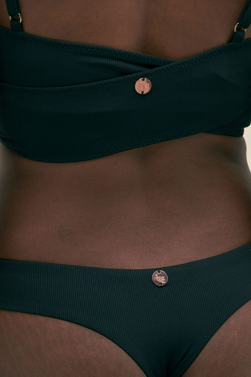 BRAZILIAN BOTTOM Black Rib
