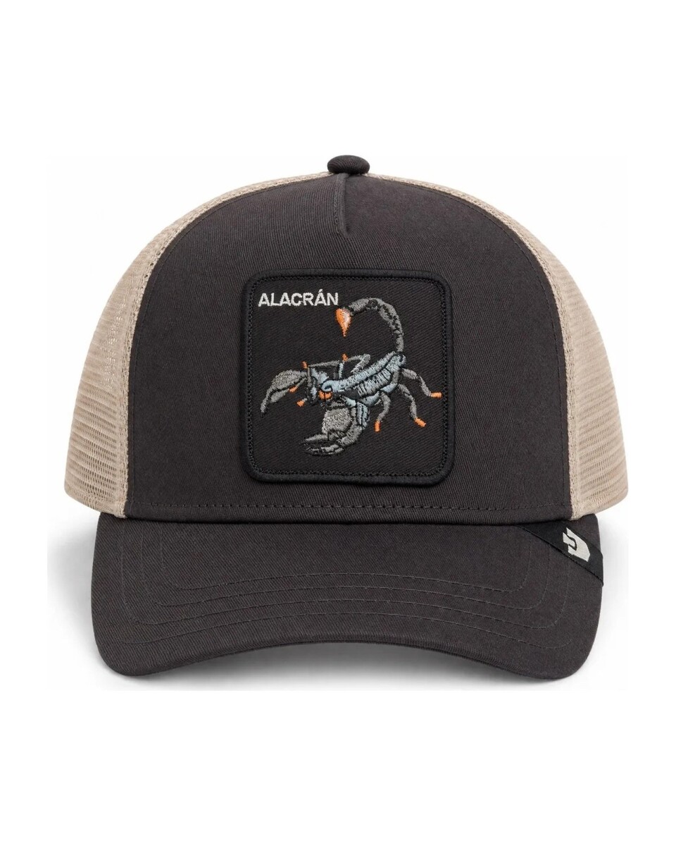 Gorra Goorin Bros Trucker Baseball - Alacran Escorpion Marrón 