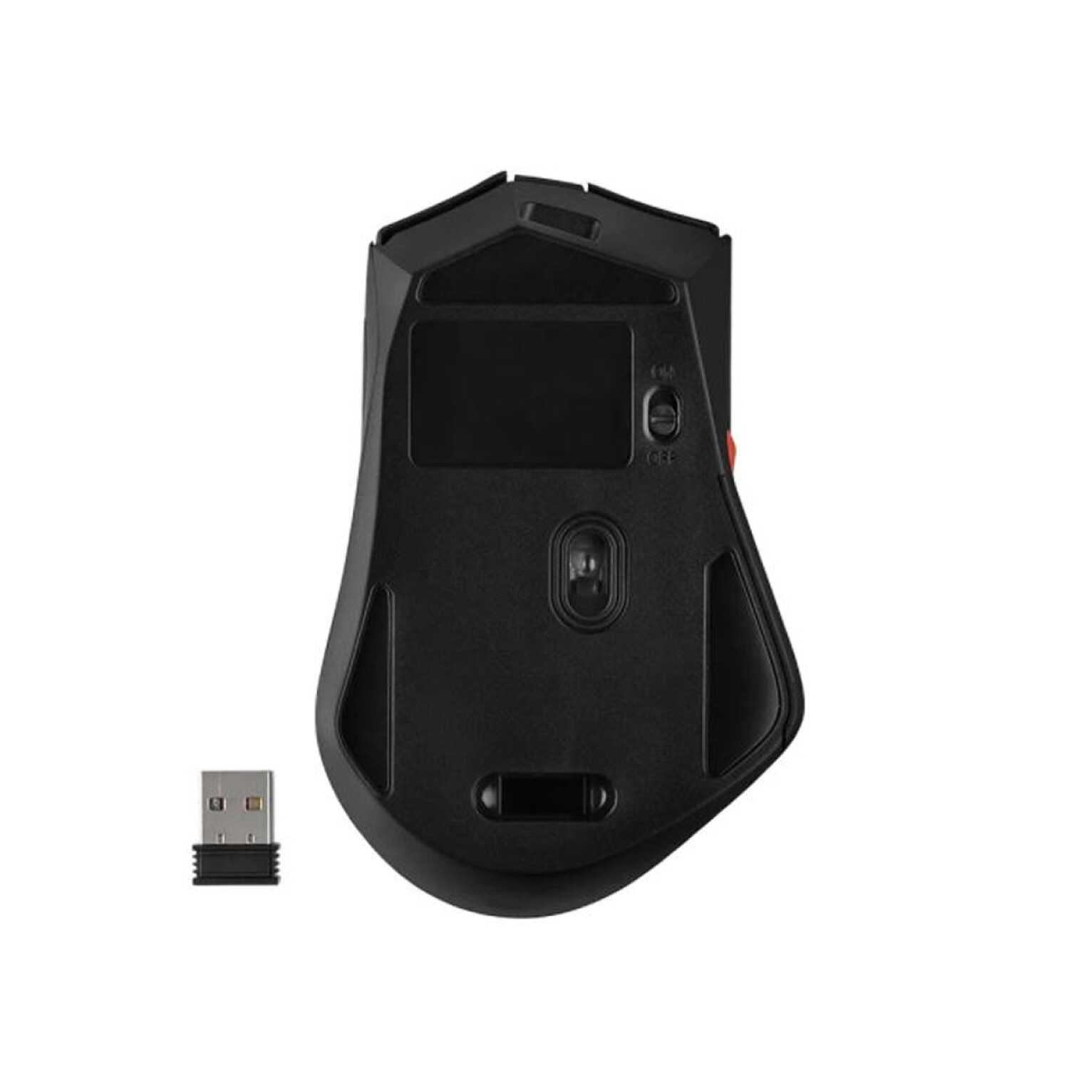 Teclado y Mouse inalámbrico Kit Multilaser Wireless Black USB