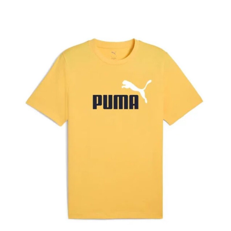 Remera de Hombre Puma Logo Tee Amarillo