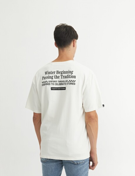 Remera Tori Off white