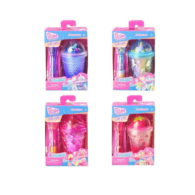 Vasos Cute Cups – Real Littles REAL LITTLES- CUTE CUPS SURTIDOS