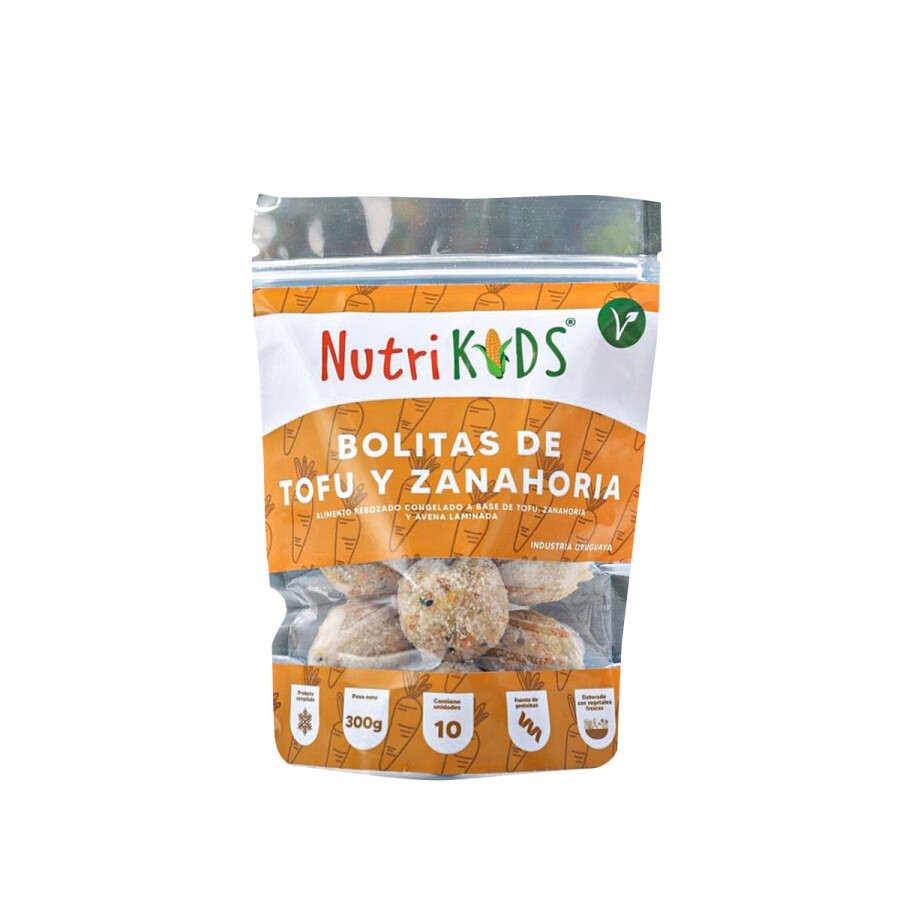 Bolitas de tofu y zanahoria Nutrikids Bolitas de tofu y zanahoria Nutrikids