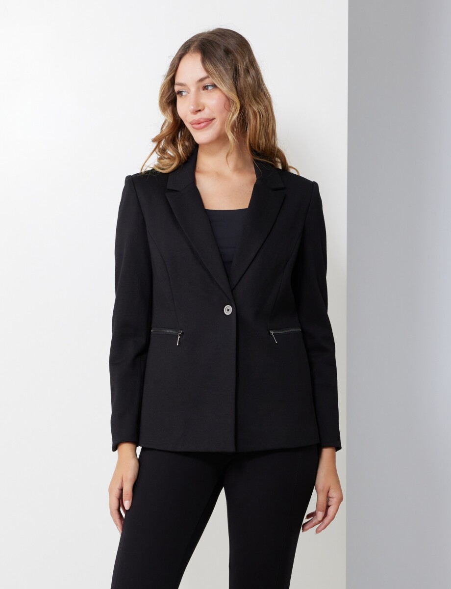 Blazer Zips - Negro 