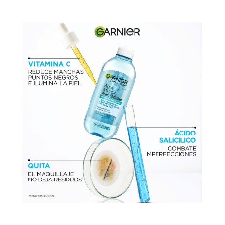 Agua Micelar Anti-Imperfecciones Garnier Express Aclara 400ml Agua Micelar Anti-Imperfecciones Garnier Express Aclara 400ml