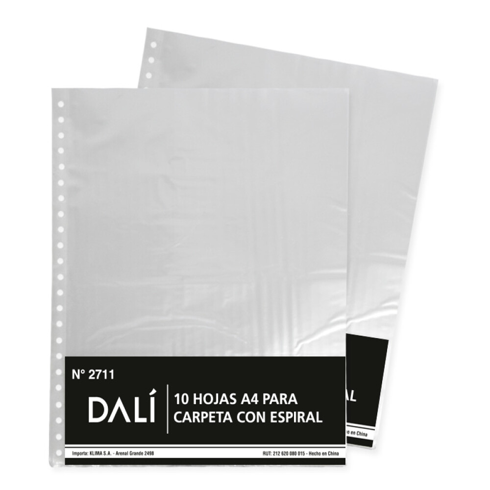 Folios A4 x10 #Folios A4 X10 Para Carpeta Con Espiral