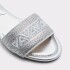 GHALIA SILVER MIX MAT TEXTILE SILVER
