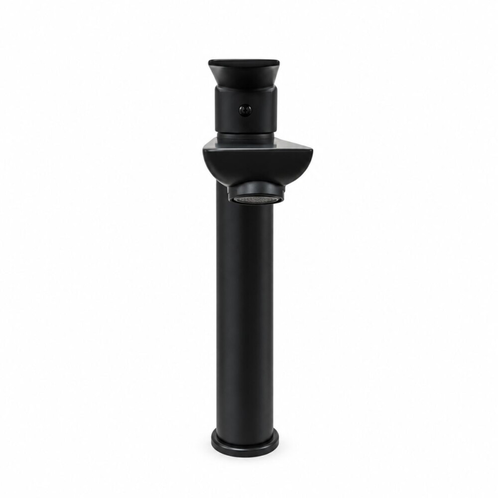 Grifería de lavatorio Monocomando Alto de mesada Blaster Negro Mate Grifería De Lavatorio Monocomando Alto De Mesada Blaster Negro Mate
