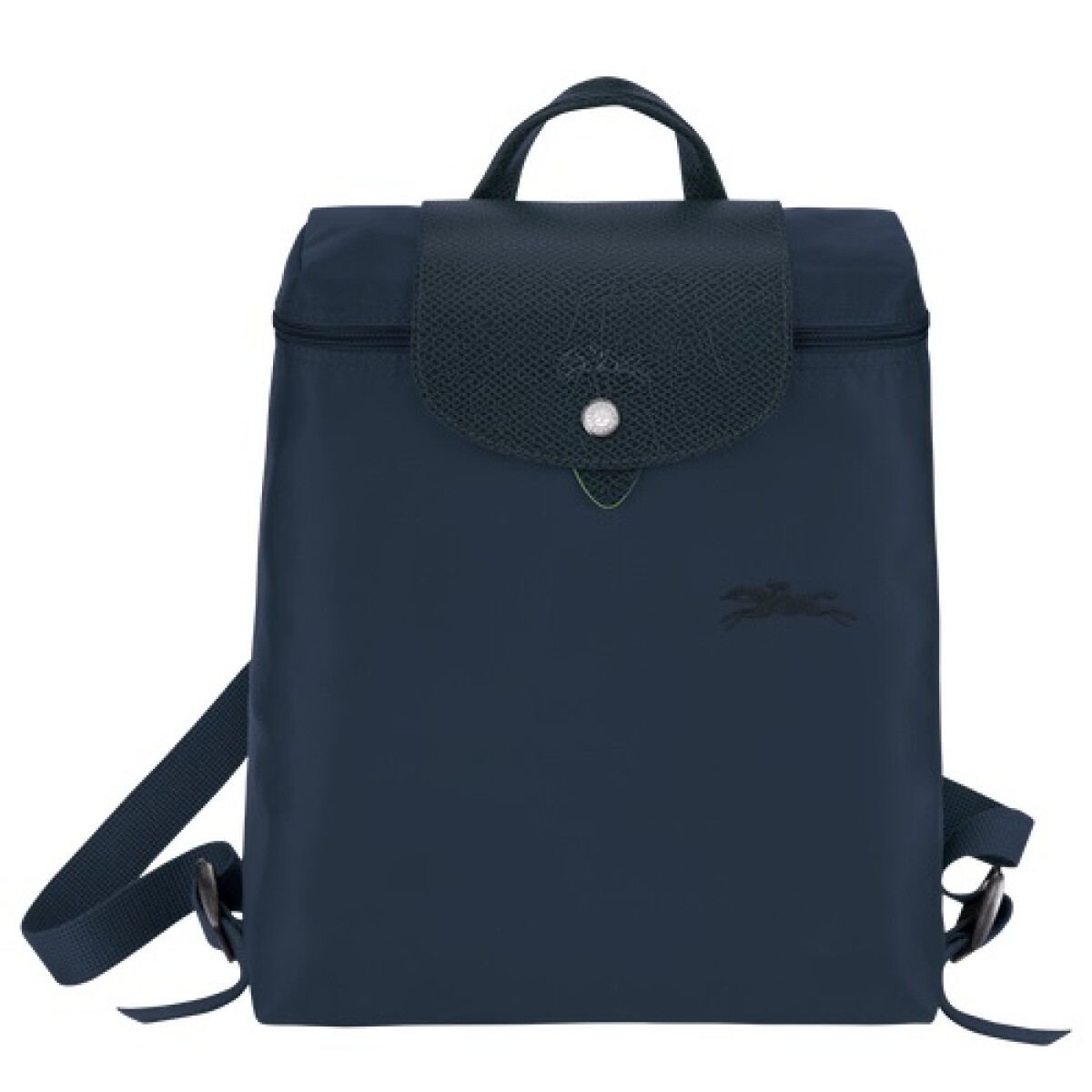 Longchamp -Mochila Longchamp plegable de nylon con cierre, Le pliage M - Azul 