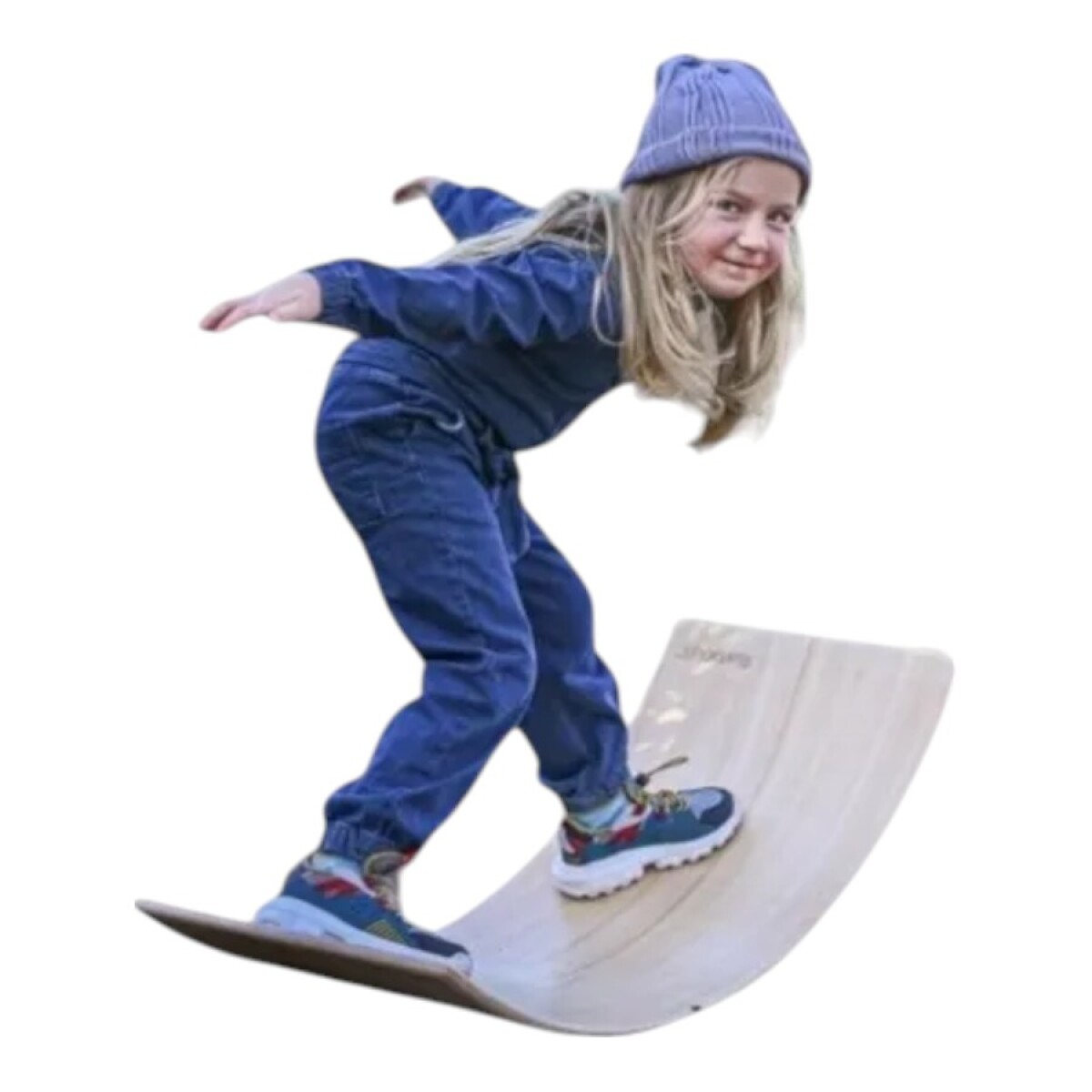 Tabla Curva De Madera Rusti 100x40 cm 