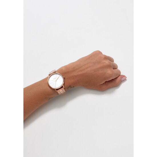 Reloj Nixon Clasico Acero Oro Rosa 0
