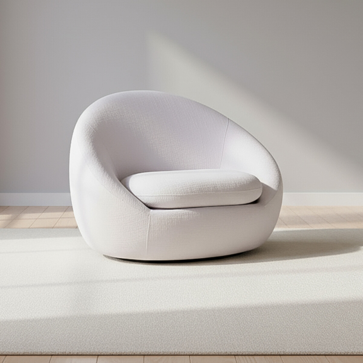 BUTACA GIRATORIA - TELA NATURAL-BEIGE OSLO BEIGE 