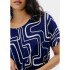 BLUSA MM FEM AZUL ESCURO