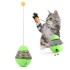 Juguete Gato Dispensador Comida Interactivo Mascota Alimento Color Variante Verde