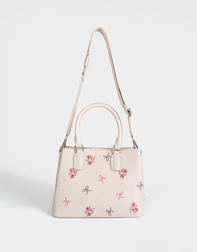City Carteras Medianas - Estampado Flores