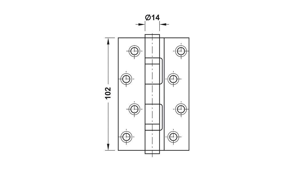 Bisagra codo para puerta 926.25.803 Bisagra Codo Para Puerta 926.25.803